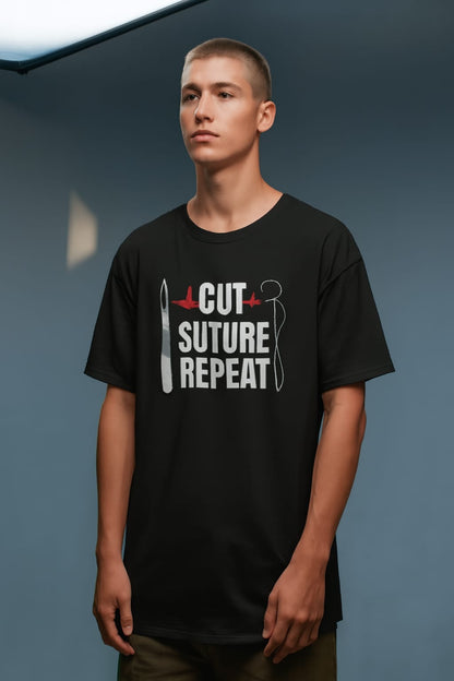 cut suture repeat